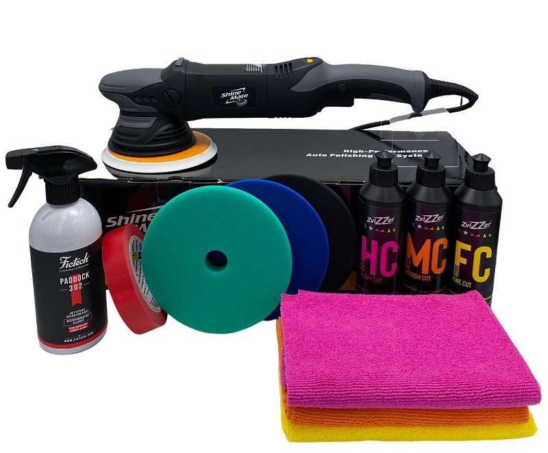 Pack pour polissage de carrosserie de voiture